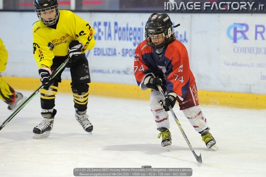 2011-01-23 Zanica 0807 Hockey Milano Rossoblu U10-Bergamo - Alessia Labruna